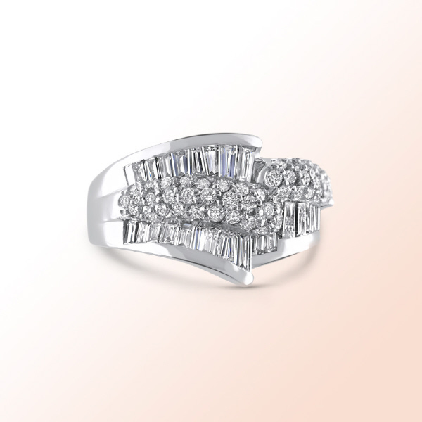 Platinum Diamond Band 1.66Ct.