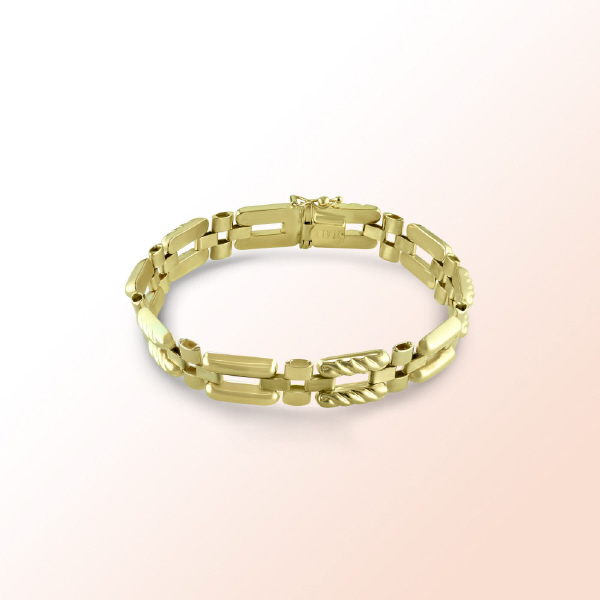 Men's 14k.y. gold bracelet