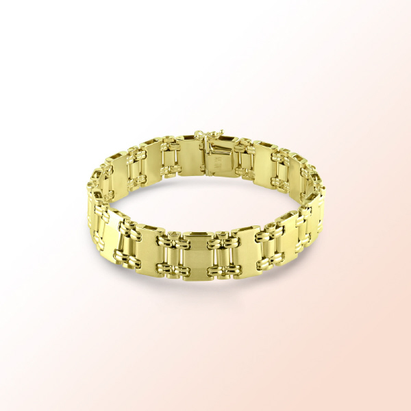 Men's 14k.y. gold bracelet