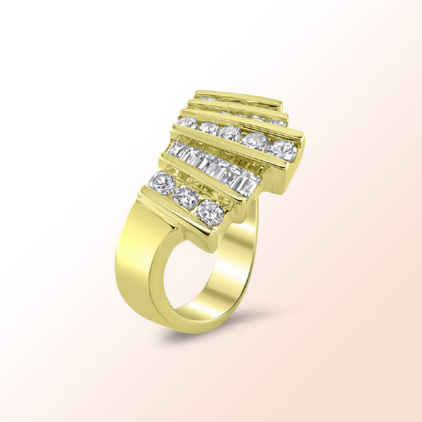 14k.y. Diamond Anniversary Ring 1Ct.